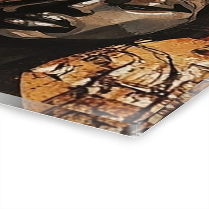 Palmyra - Modern Acrylic Art Print with French Cleat Hanging