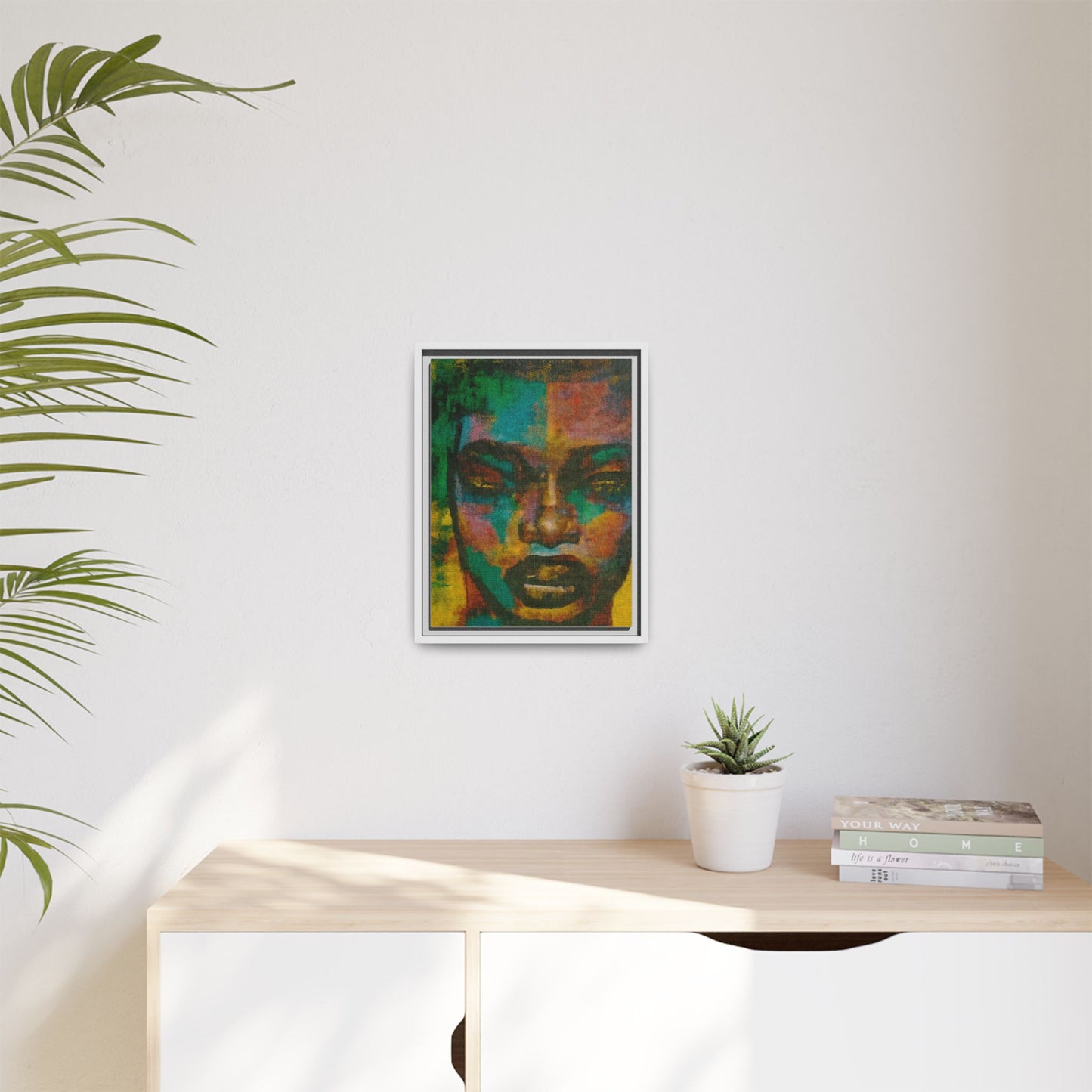 "Abigay" Matte Canvas, Framed
