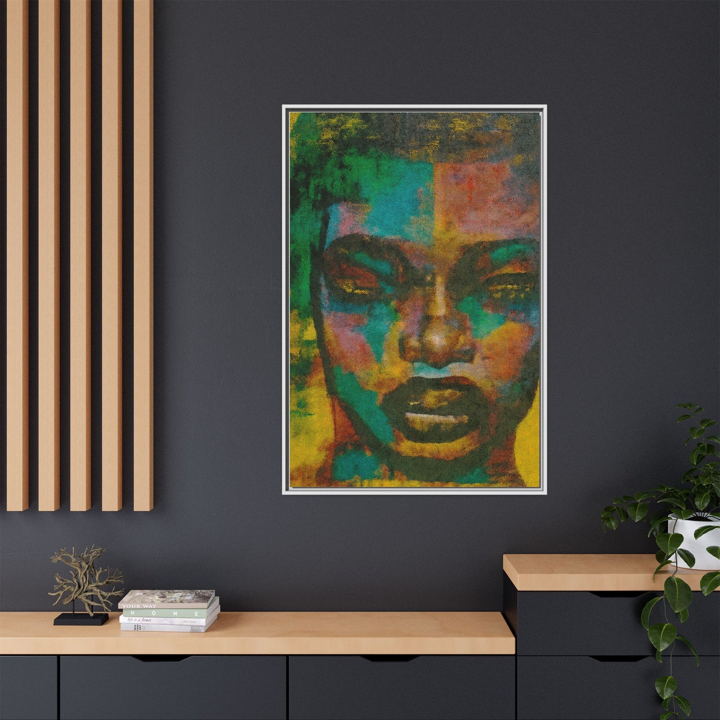 "Abigay" Matte Canvas, Framed