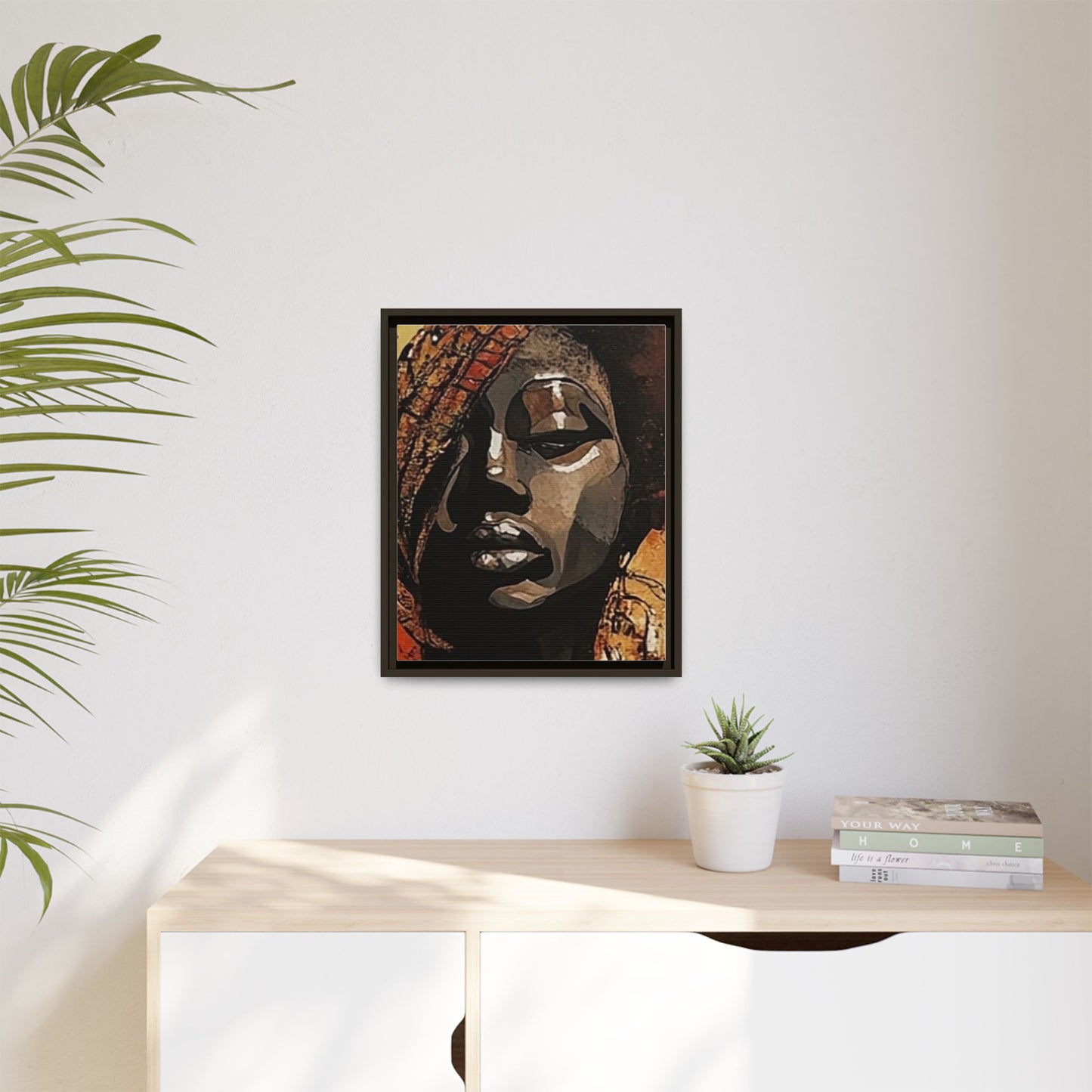 Palmyra - Framed Matte Canvas Artwork