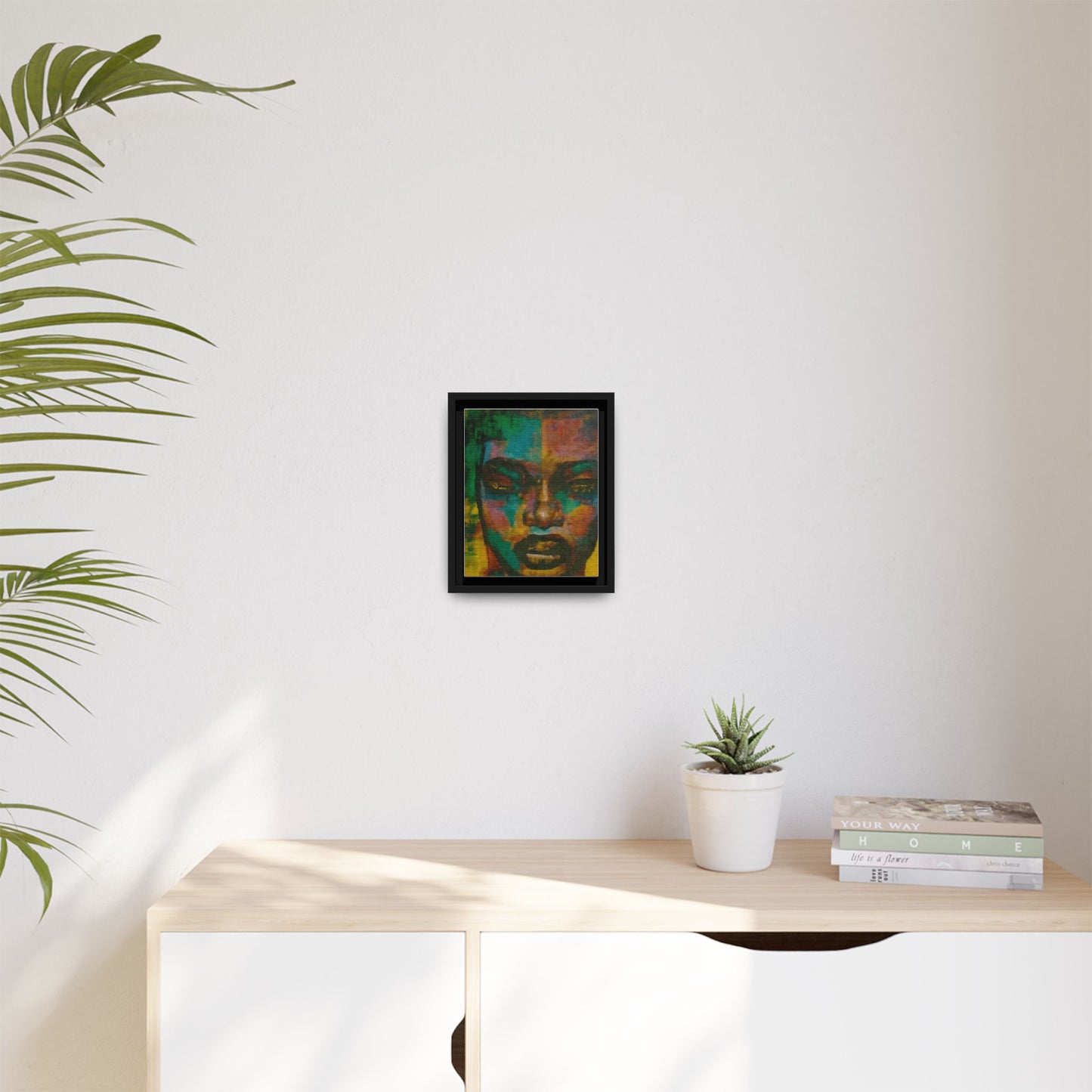 "Abigay" Matte Canvas, Framed