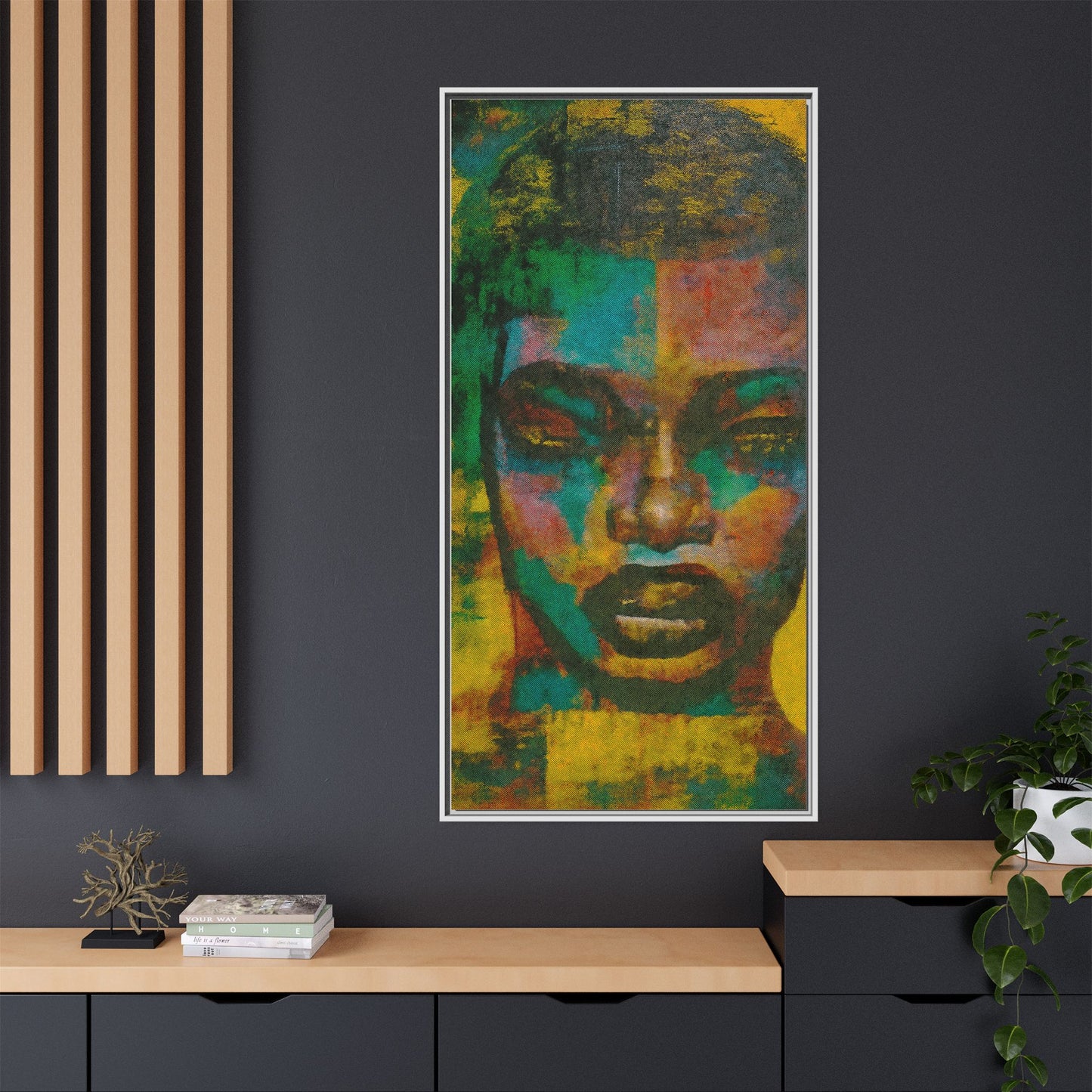 "Abigay" Matte Canvas, Framed