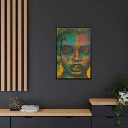 "Abigay" Matte Canvas, Framed
