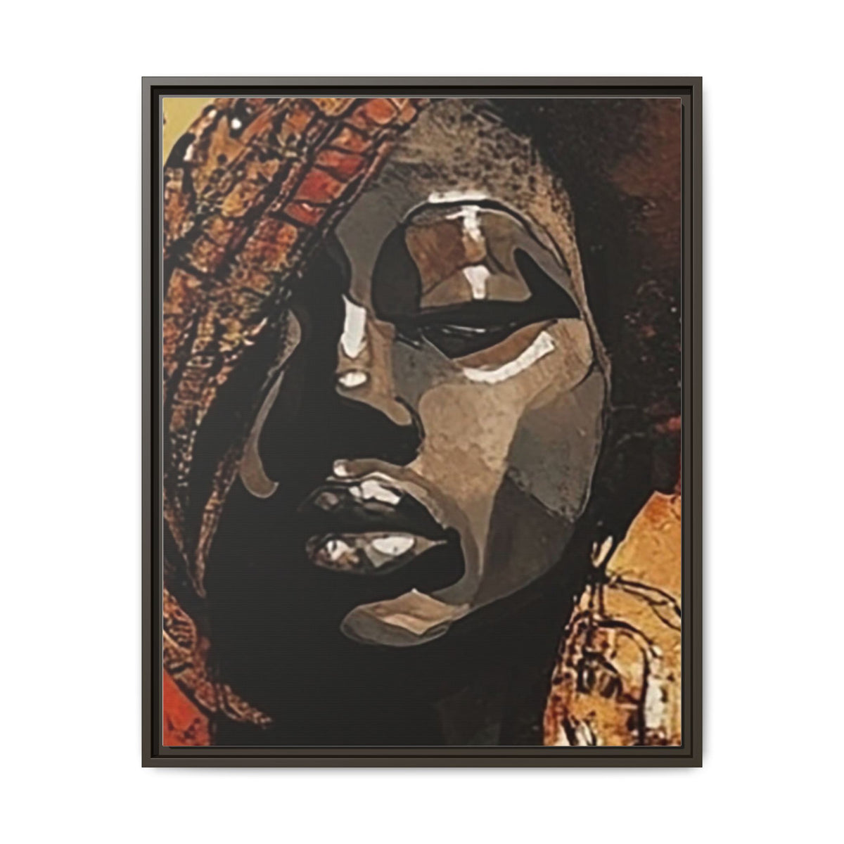 Palmyra - Framed Matte Canvas Artwork - DesignsByZuedi