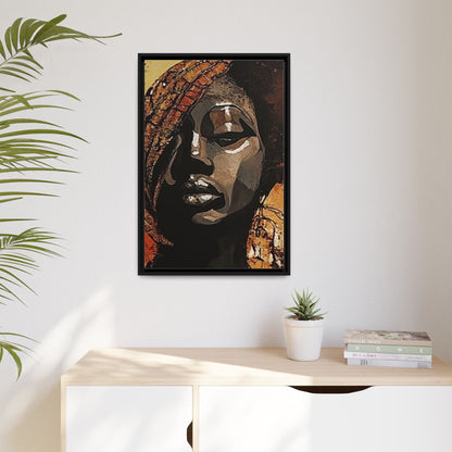Palmyra - Framed Matte Canvas Artwork