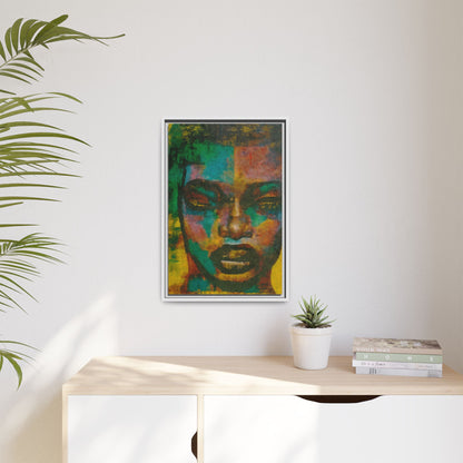 "Abigay" Matte Canvas, Framed