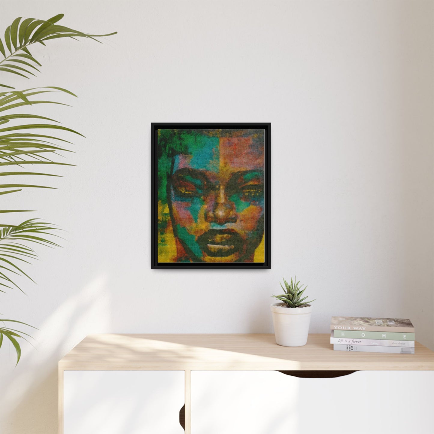 "Abigay" Matte Canvas, Framed