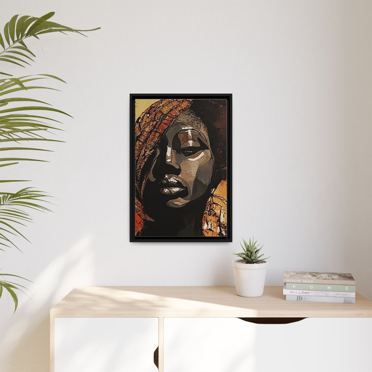 Palmyra - Framed Matte Canvas Artwork