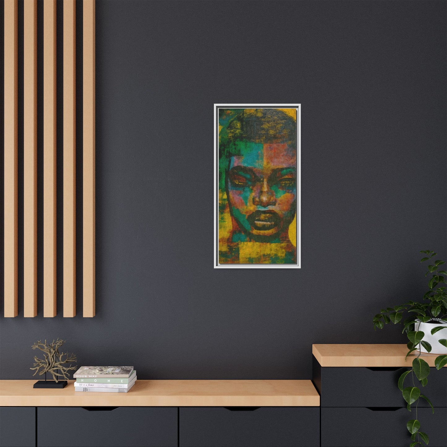 "Abigay" Matte Canvas, Framed