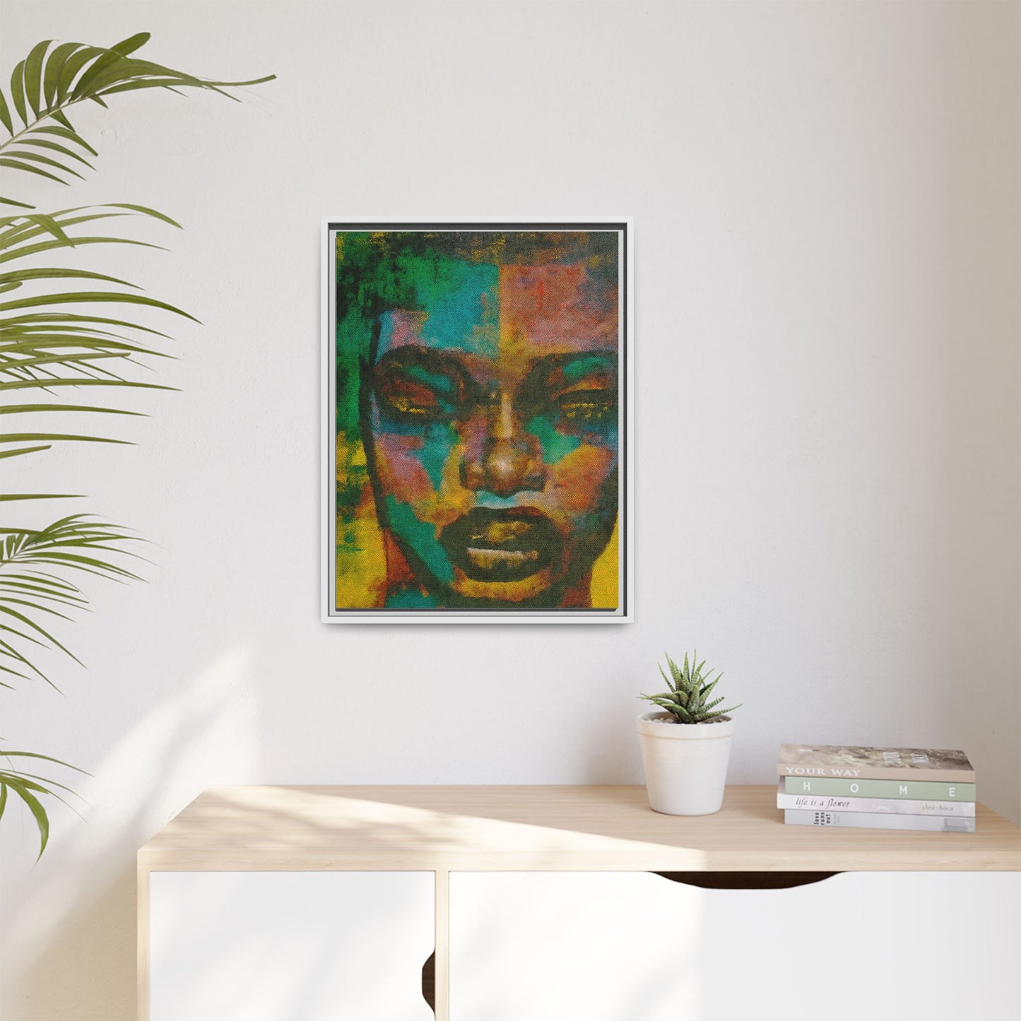 "Abigay" Matte Canvas, Framed