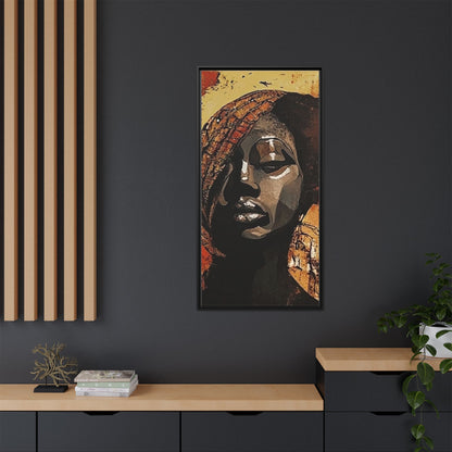 Palmyra - Framed Matte Canvas Artwork