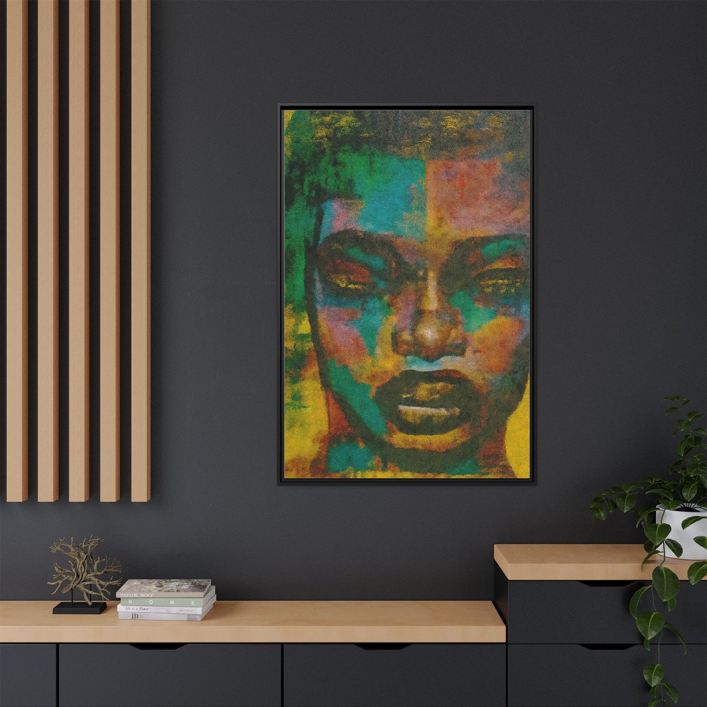"Abigay" Matte Canvas, Framed