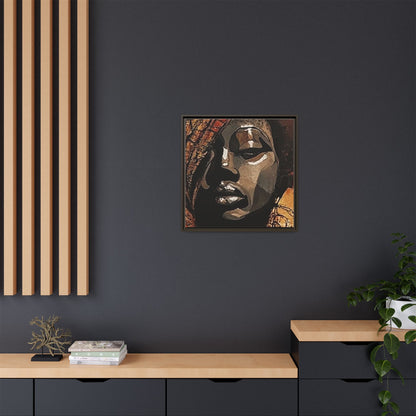 Palmyra - Framed Matte Canvas Artwork