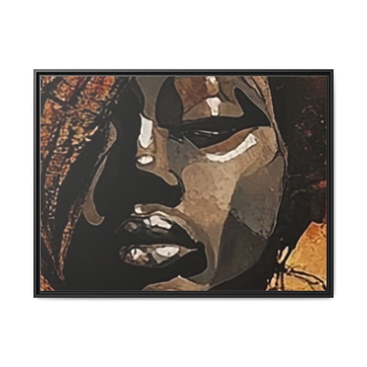 Palmyra - Framed Matte Canvas Artwork - DesignsByZuedi