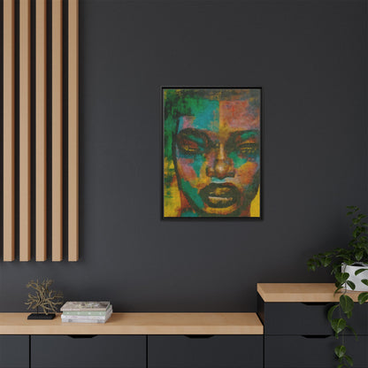 "Abigay" Matte Canvas, Framed