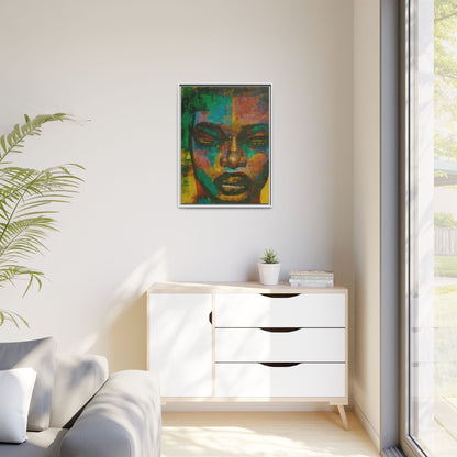 "Abigay" Matte Canvas, Framed