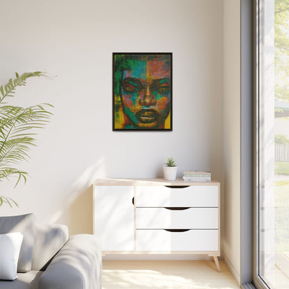 "Abigay" Matte Canvas, Framed