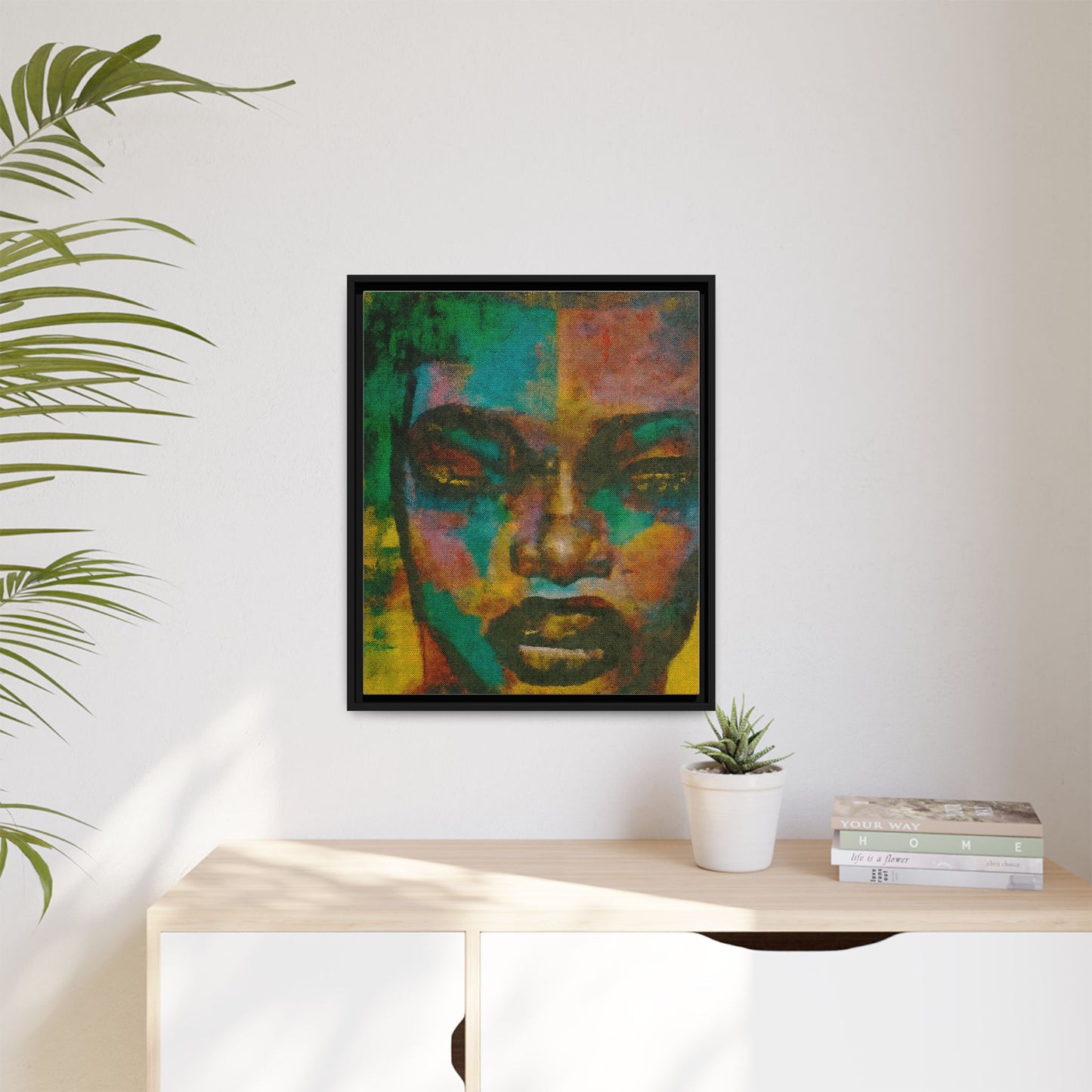 "Abigay" Matte Canvas, Framed