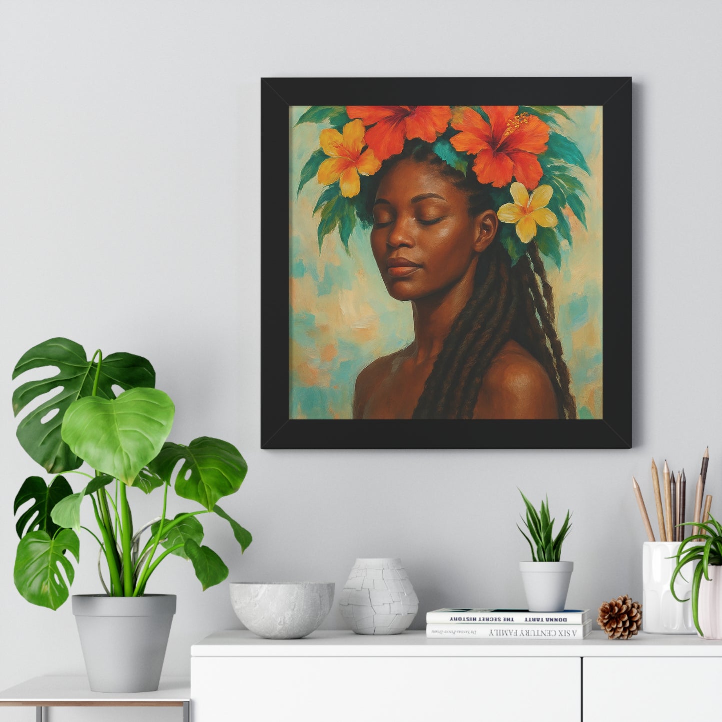 Framed Poster — Pennycooke Girl 2