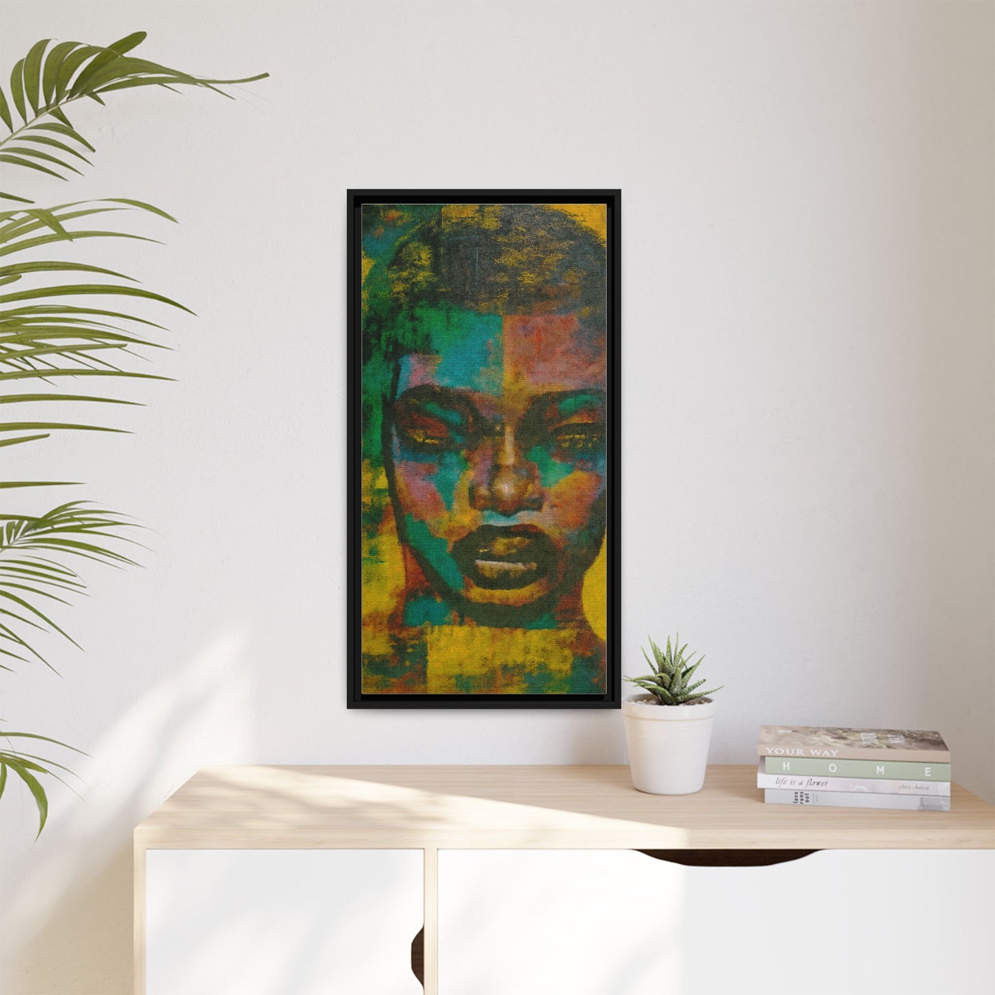 "Abigay" Matte Canvas, Framed