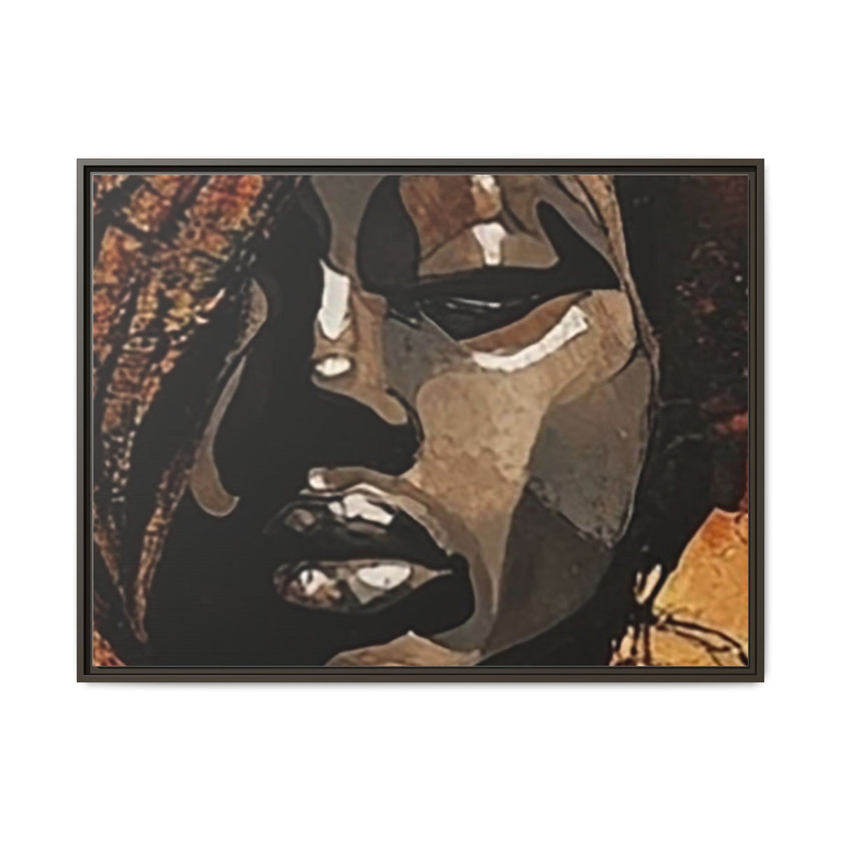 Palmyra - Framed Matte Canvas Artwork - DesignsByZuedi