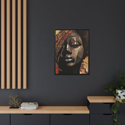 Palmyra - Framed Matte Canvas Artwork
