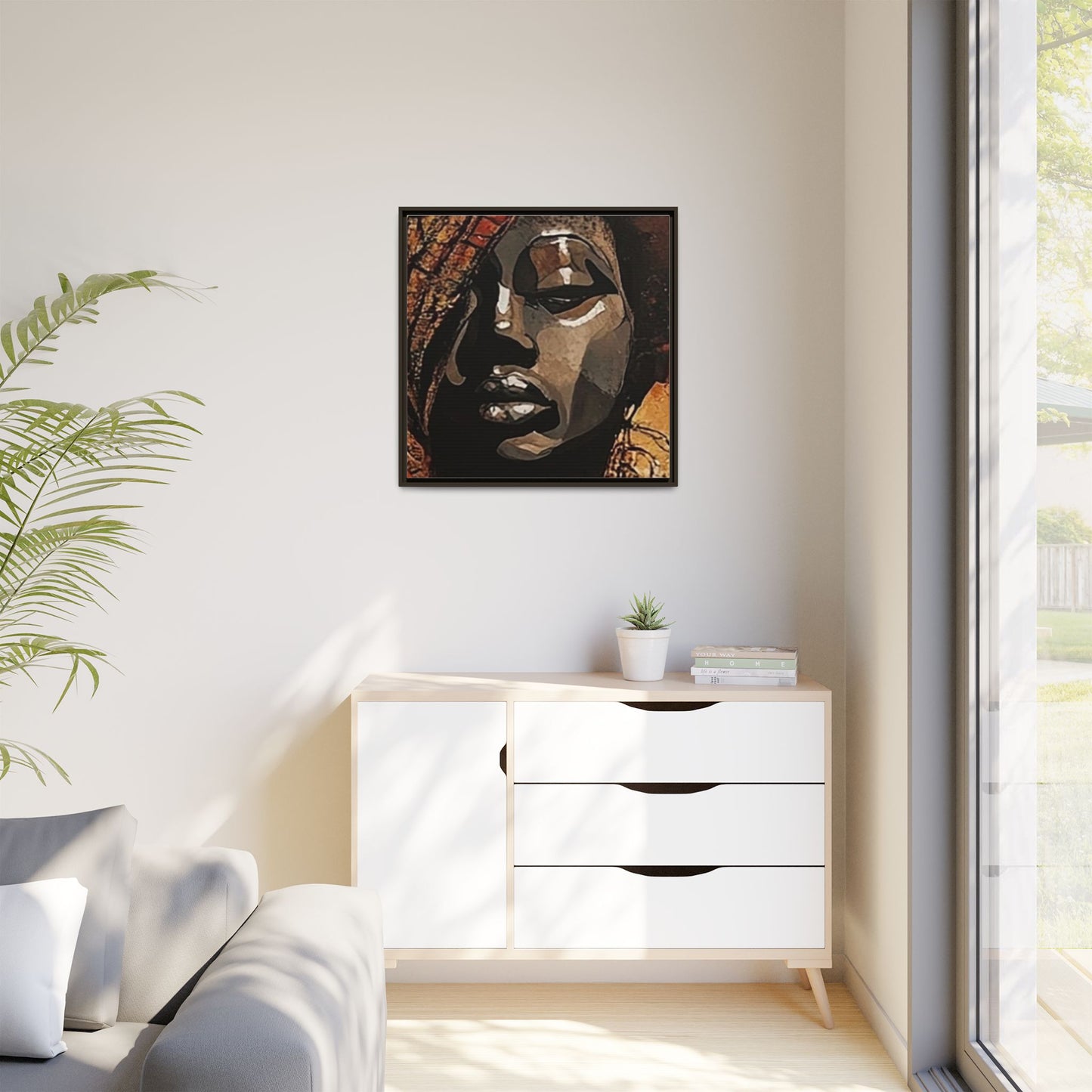 Palmyra - Framed Matte Canvas Artwork