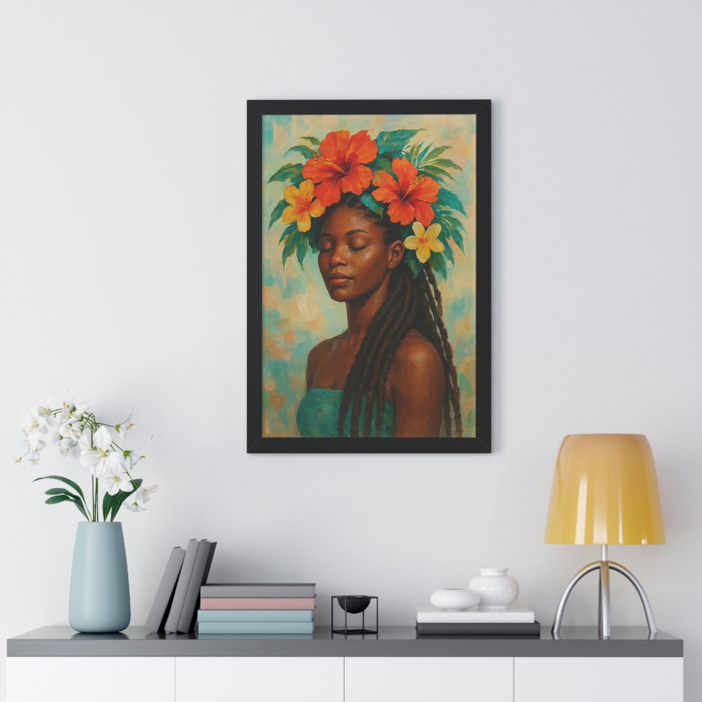 Framed Poster — Pennycooke Girl 2