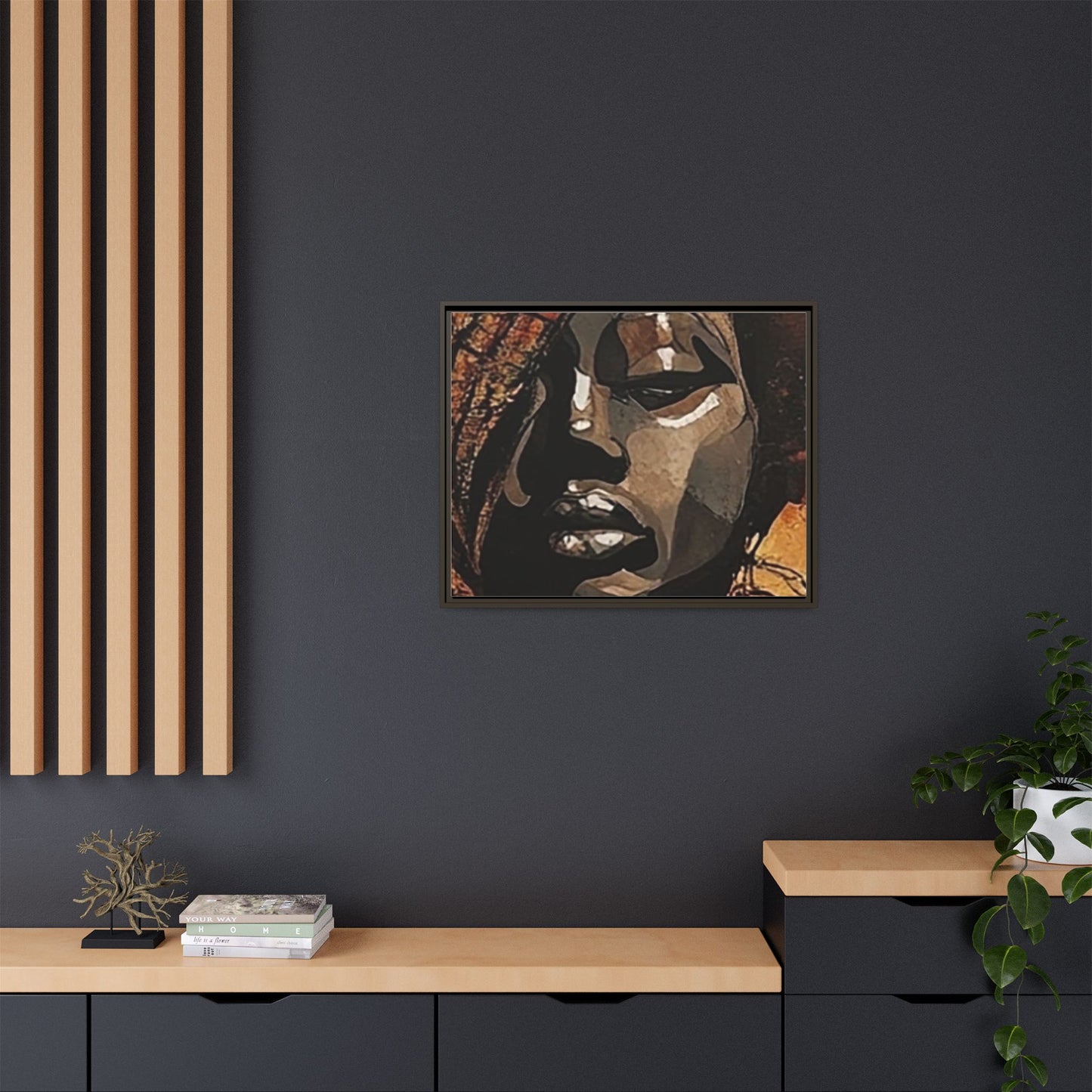 Palmyra - Framed Matte Canvas Artwork