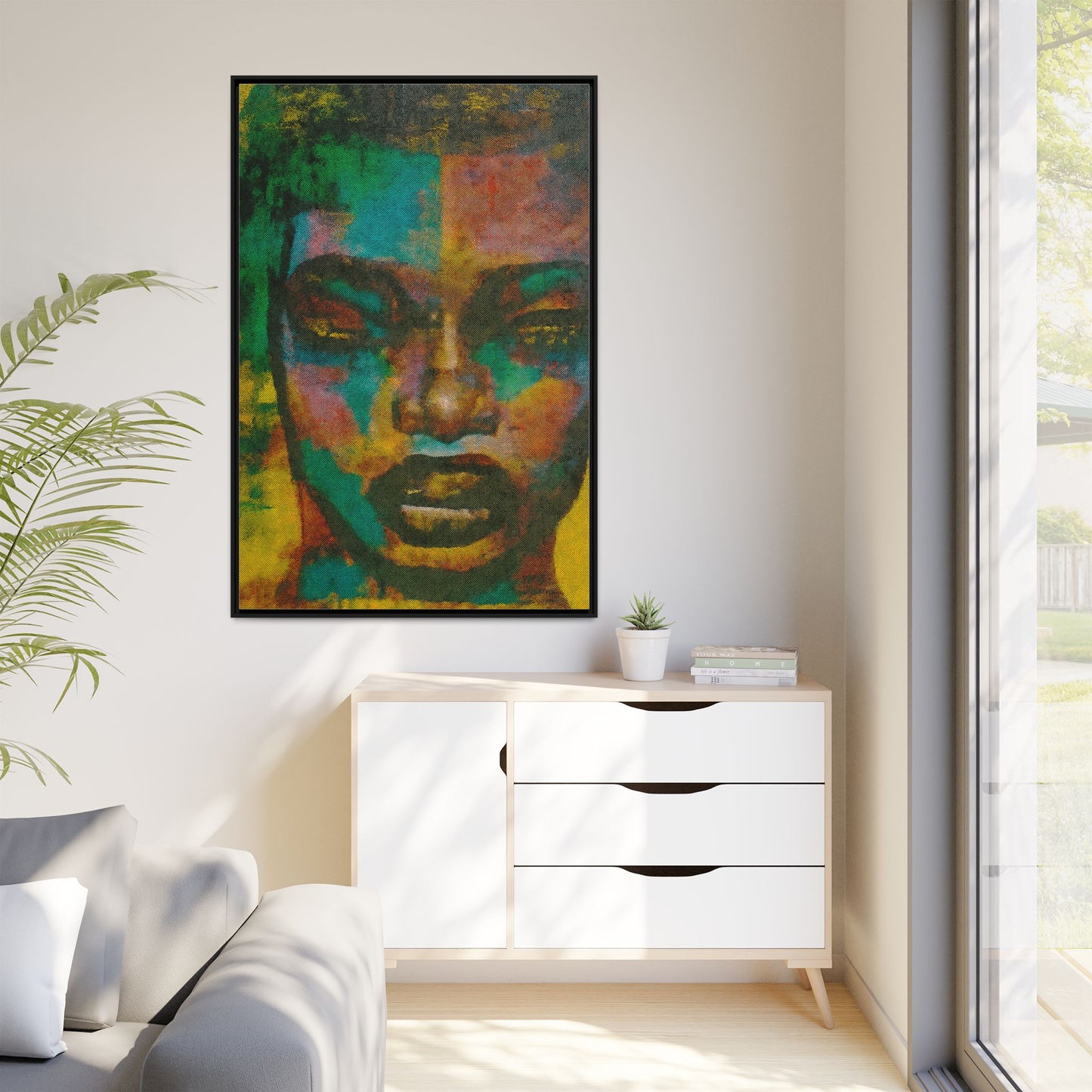 "Abigay" Matte Canvas, Framed
