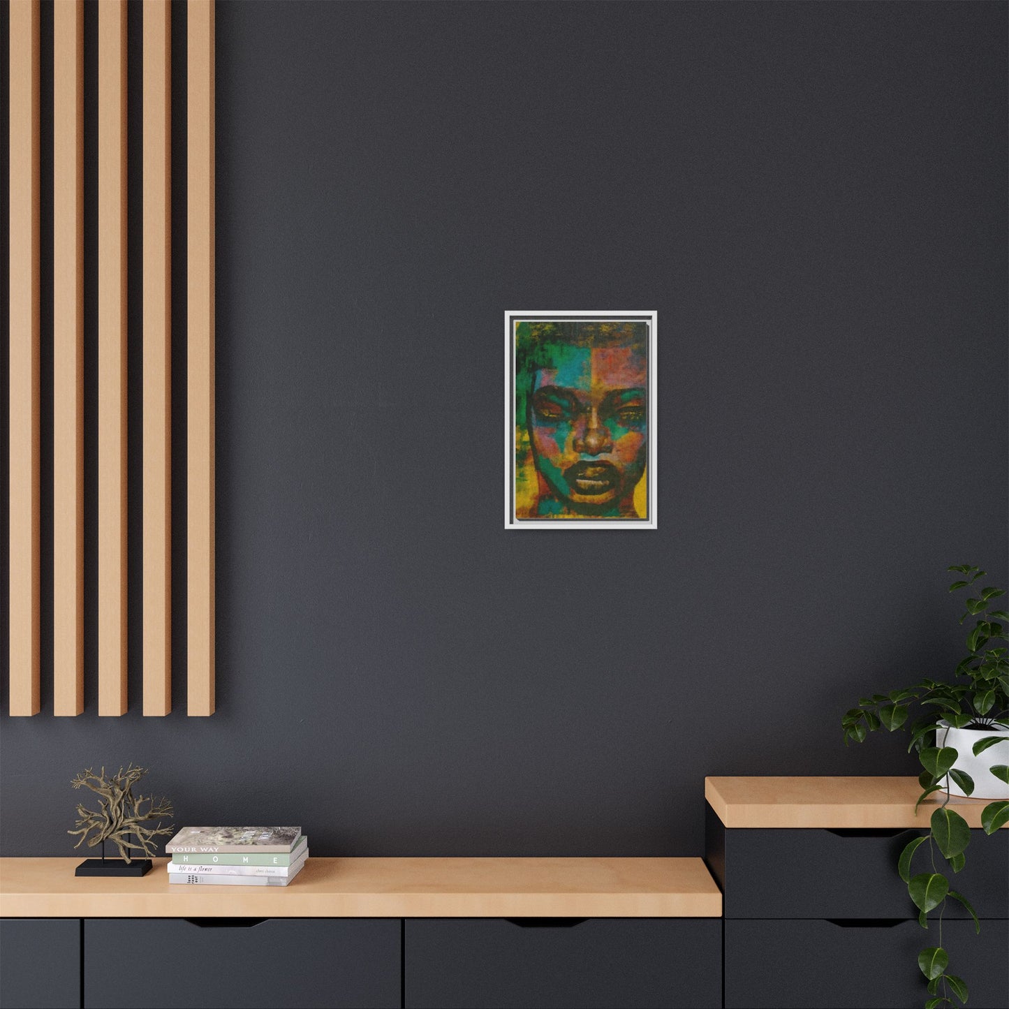 "Abigay" Matte Canvas, Framed