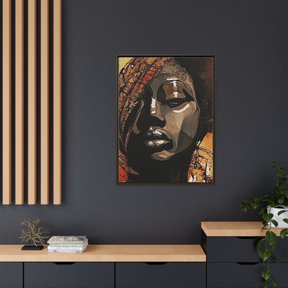 Palmyra - Framed Matte Canvas Artwork