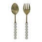 Lancaster - Set of Two Hyaline Bubble Salad Servers