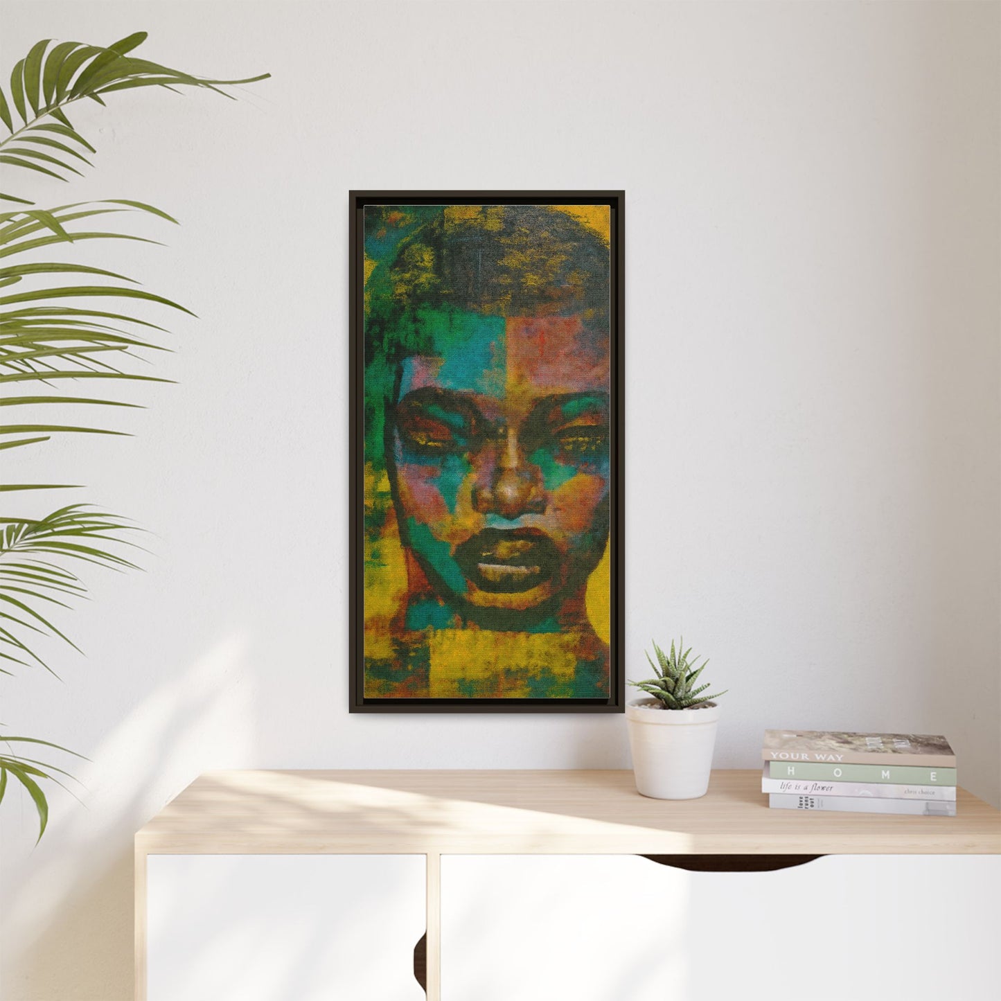"Abigay" Matte Canvas, Framed
