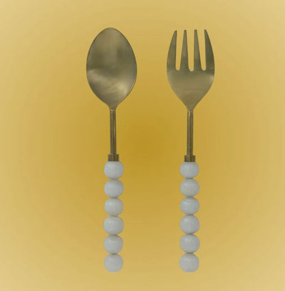 Lancaster - Set of Two Hyaline Bubble Salad Servers