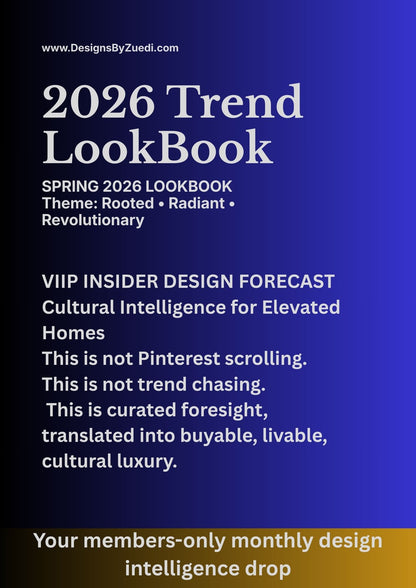 DesignsByZuedi™ Interior Futures Forecast Membership