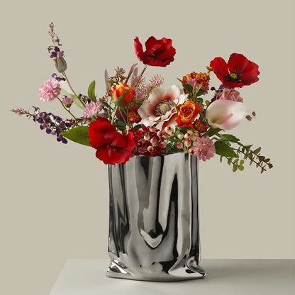 "Le Papier" Ceramic Vase