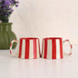 Haggley Gap Ceramic Striped Coffee Cup