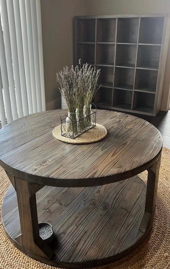 Coastal Round Coffee Table