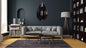 Hazel Grove - Asymmetrical Brass Mirror - Irregular Brass Frame Mirror