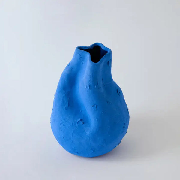 Alexis Matte Blue Vase