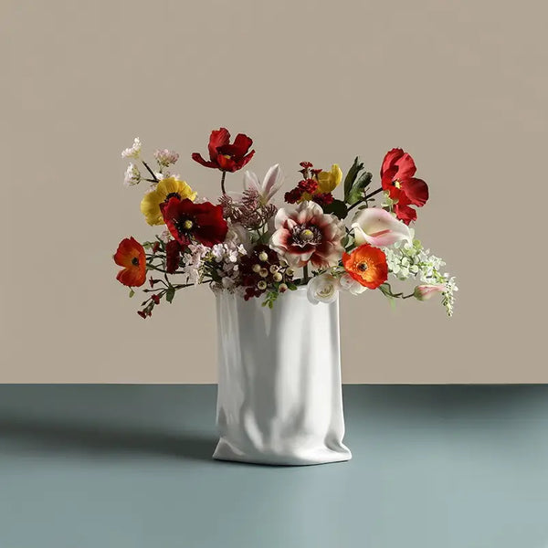 "Le Papier" Ceramic Vase