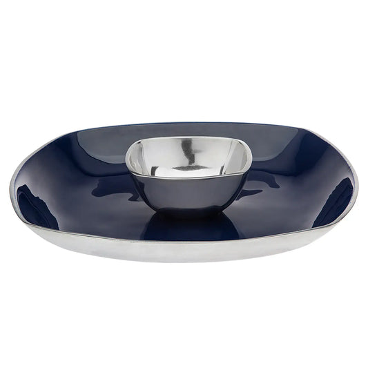 Oberlin - Blue Party Platter
