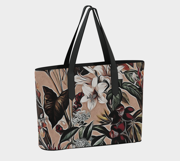 Vegan Leather Tote Bag