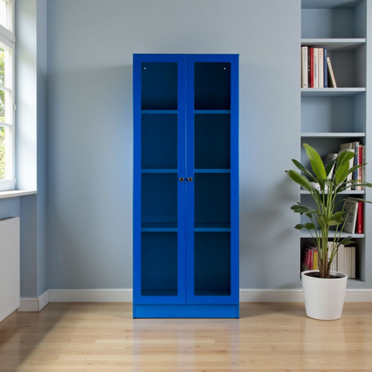 Midgeham - 59-inch French Door Metal Cabinet