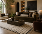 Black and white checkered Morroccan Rug